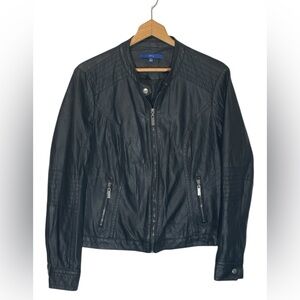 E3- FAUX Leather Jacket - Women’s Large - APT 9